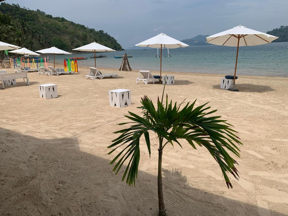 Pangulatan Beach Resort El Nido Buitenkant foto