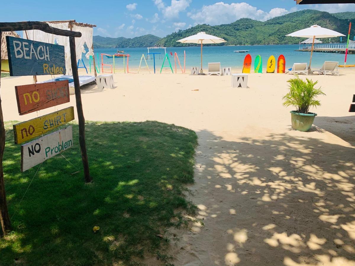 Pangulatan Beach Resort El Nido Buitenkant foto