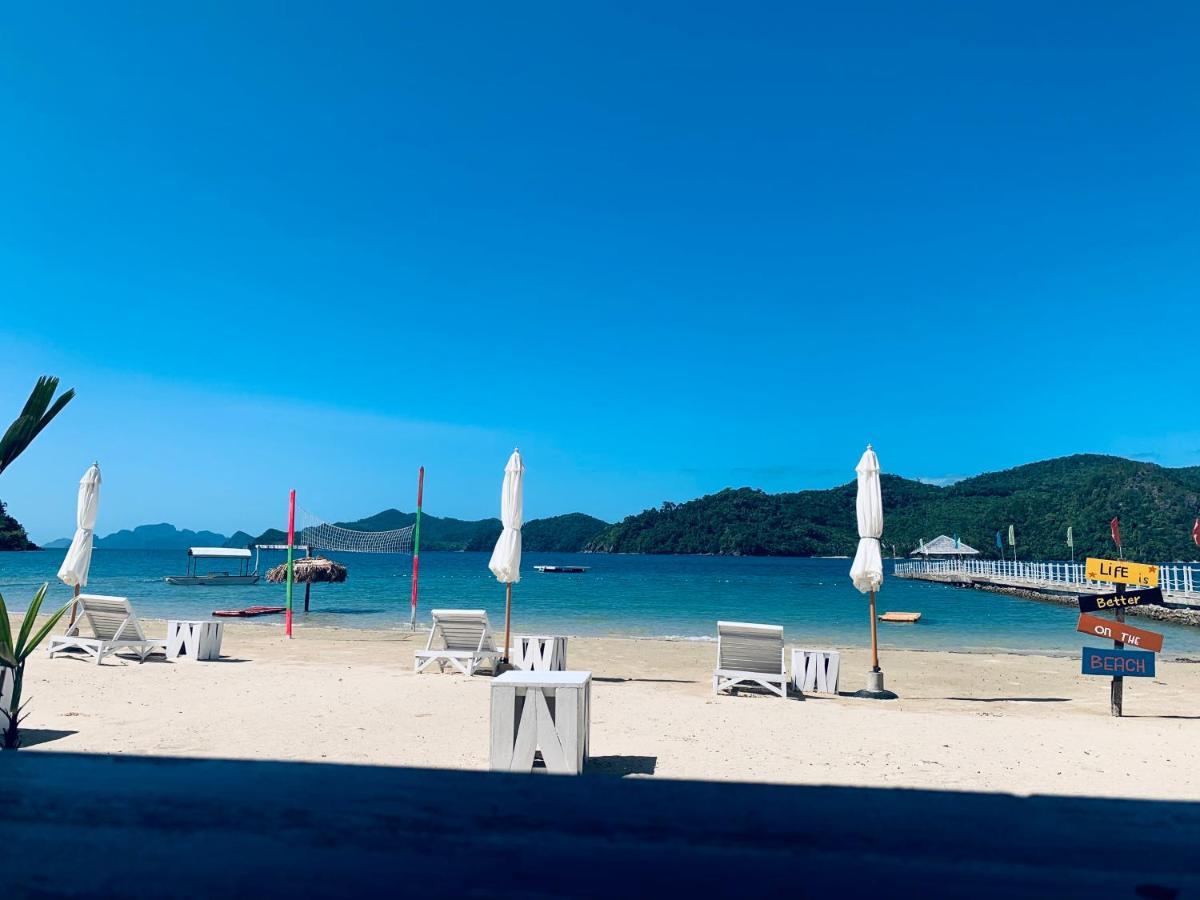 Pangulatan Beach Resort El Nido Buitenkant foto